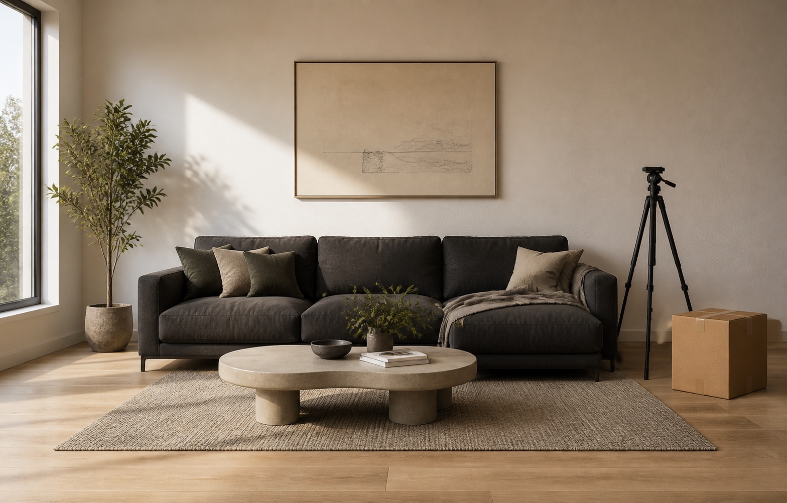 Home and listings before